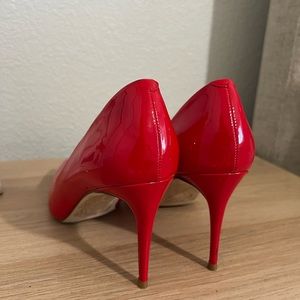 Red Steve Madden heels
